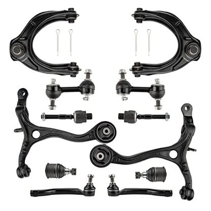 KAX 12pcs Suspension Kit Fit for Honda Accord 2008-2012 High-Strength Steel - size: Honda Accord 2008-2012