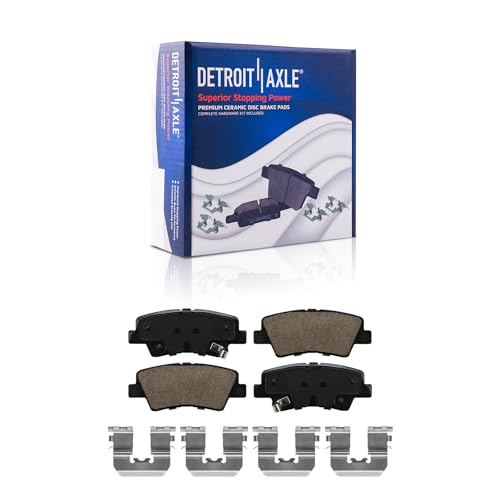 Detroit Axle - Brake Kit for 2011-2016 Kia Optima 2011-2015 Hyundai Sonata - size: 8PR3200044/kit