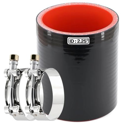 2-1/4 inch Silicone Coupler ID 2.25" Intake Intercooler Turbo Hose Coupling - size: 2.25 Inch
