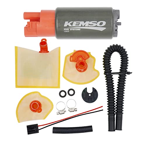 KEMSO 340LPH High Performance Fuel Pump for Subaru/Honda Vehicles, Replaces AEM 50-1215 - size: 13825