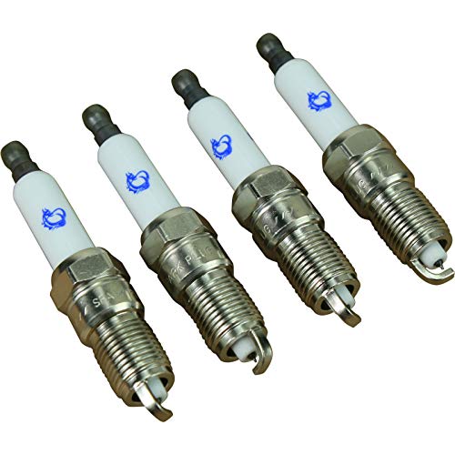 AIP Electronics 4pc Set of Dragon FIRE Performance Iridium Spark Plugs Compatible with 2015-2020 Chevy GM V8 Replaces Delco 41-110 OEM Fit DFSP1001x4