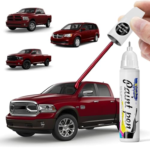 PRP/JRP Deep Cherry Red Touch Up Paint Compatible with Dodge - color: PRP/JRP Deep Cherry Red