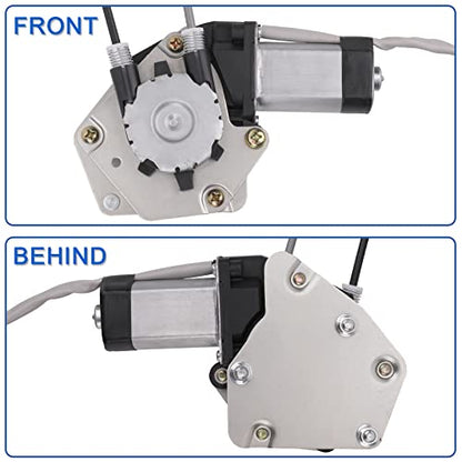 Obaee Window Regulator with Motor Front Right Passenger Side, OE 741-769 - size: Front Right Passenger Side