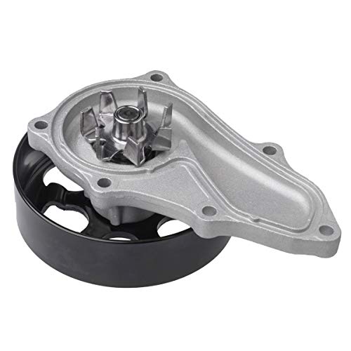 AUQDD AW9461 Professional Water Pump Kit With Gasket Fit For (Engine 2.4L L4 Only) 2004-2008 Acura TSX / 2003-2007 Honda Accord /2007-2009 CR-V /2003-2011 Element - size: AW9461