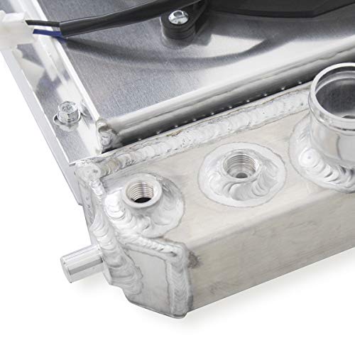 3 Rows Aluminum Radiator Fan Shroud for 1996-2005 2000 Che vy Chev - size: 82