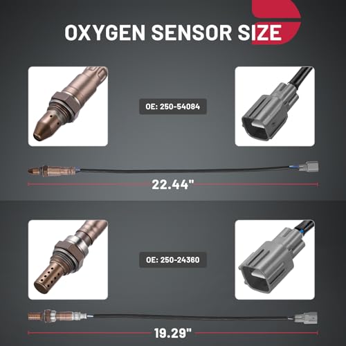 BDFHYK Oxygen Sensor Upstream Downstream 250-54084 Compatible with Toyota
