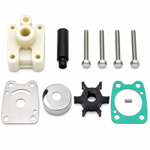 6E0-W0078-A2 Outboard Water Pump Impeller Kit for Yamaha 4 5 HP - size: 4 5 HP