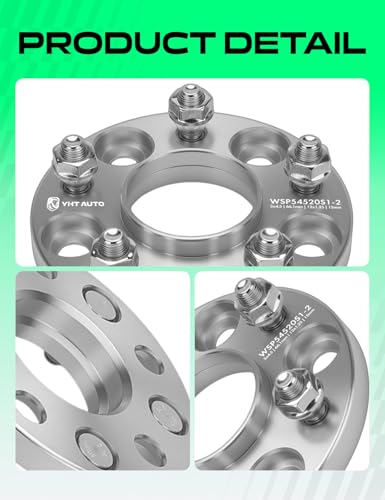 YHTAUTO 5x4.5 Hub Centric Wheel Spacers 15 mm for Nissan, Infiniti - color: Silver, size: 15mm ( 2 Pcs )
