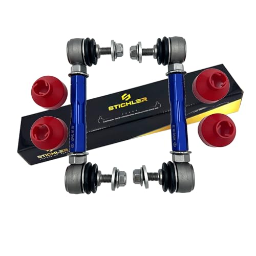 5.90-7.87'' 150-200 M12 Rear Universal Heavy Duty(HD) Adjustable Sway Bar Links Kit Replace OEM, Fit Most Cars Trucks SUVs Off-Road Vehicles Racing Specialty Use - size: 150-200 M12 Rear