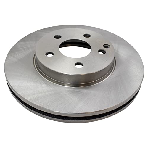 TRQ Front Brake Pad and Rotor Set Ceramic Vented Rotors - style: BKA11921