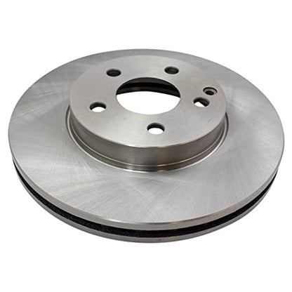 TRQ Front Brake Pad and Rotor Set Ceramic Vented Rotors - style: BKA11921