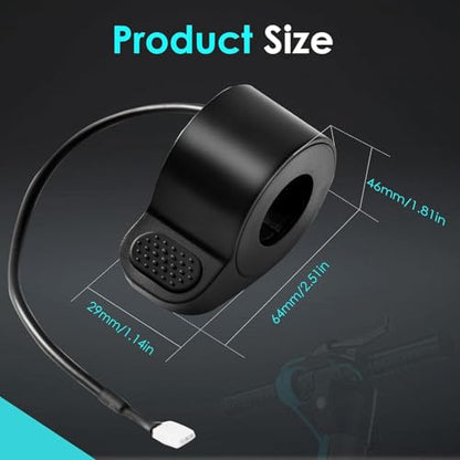 Throttle Accelerator Electric Scooter Thumb Throttle Replacement Compatible with GOTRAX GXL V2 Scooter Finger Thumb Speed Throttle Replacement Accessories