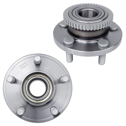 Detroit Axle - [Excluding 5.2L] Wheel Bearing & Hubs for 15-20 Ford Mustang - size: 4W42326/Kit