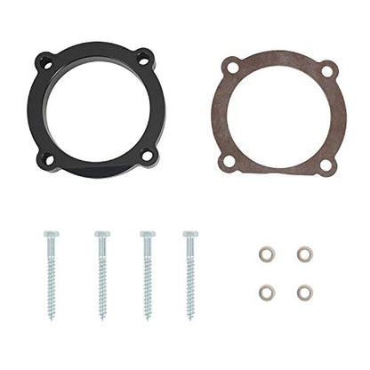 Hooke Road 3.6L Throttle Body Spacer Compatible with 2012-2026 Jeep Wrangler JK JL/Gladiator JT