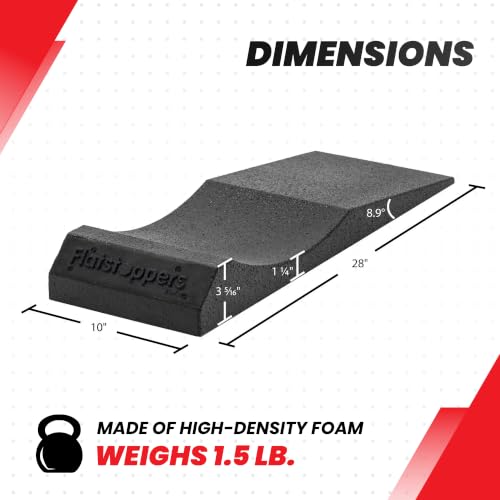 Race Ramps FlatStoppers Tire Saver Ramps, Non-Skid Car Wheel Storage Pads, High-Density Foam to Prevent Flat Spots, 10 Inch Wide, Set of 4 - size: 10-inch