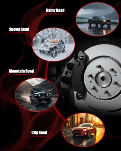 HUSCH Front Ceramic Brake Pads Kit Fit For Toyota Cressida 1988-1981 - size: D207-7127