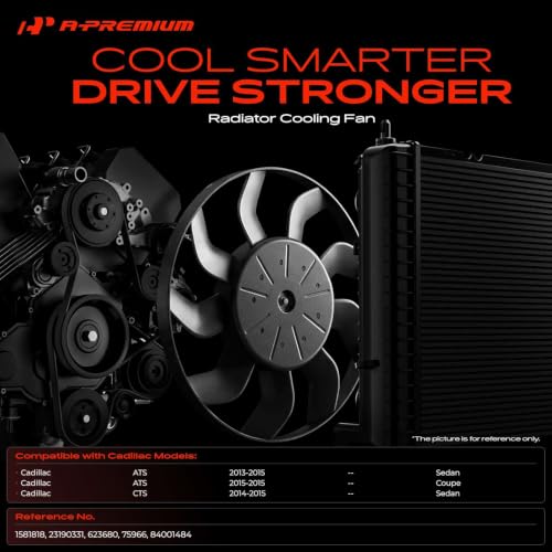 A-Premium Engine Radiator Cooling Fan Assembly