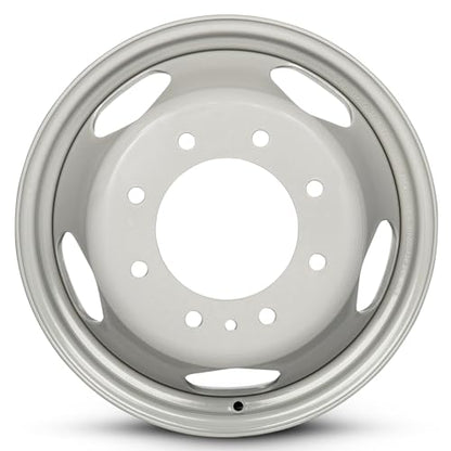 For 2011-2026 Chevrolet Silverado 3500HD - 8 Lug 17 Inch Rim for Chevy Dually Wheels - OE Direct Replacement - Road Ready Car Wheel