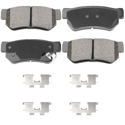 Ceramic Rear Brake Pads for Hyundai Elantra,Sonata,Santa Fe,Tucson - size: D813