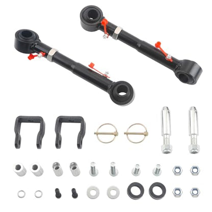 Lifts Front Sway Bar Links Quicker Disconnect System 2.5"-6" Compatible with 1998-2006 Jeep Wrangler TJ Cherokee 1984-2001 Jeep Wrangler XJ Adjustable Front Sway Bar Quick Disconnect End Links