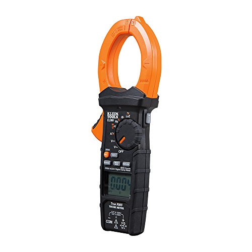 Klein Tools CL900 Digital Clamp Meter, 2000A AC/DC Auto Ranging - size: 1000V