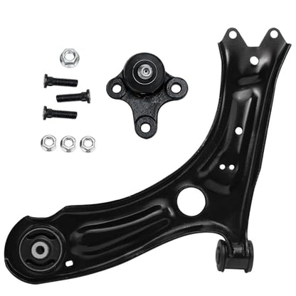Detroit Axle - Front Right Lower Control Arm for 2011-2018 Volkswagen Jetta - size: 2CS50743/2PC