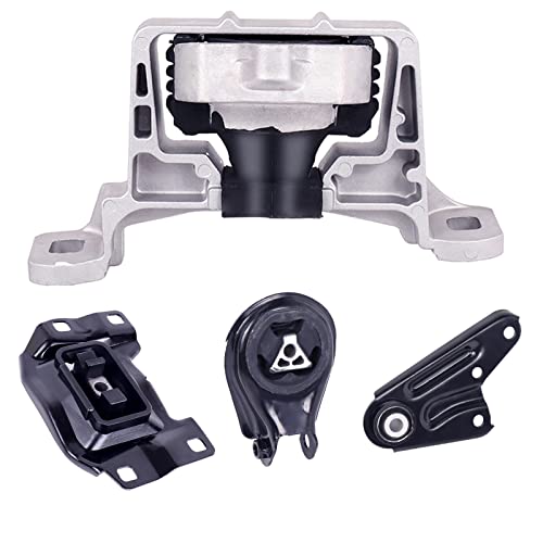 4-Piece Engine Motor Mount Set Compatible with 2004-2009 Mazd 3 2.0L - size: Mazda 3 04-09 2.0L