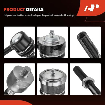 A-Premium 8Pcs Front Suspension Kit, Sway Bar Link, Lower Ball Joint