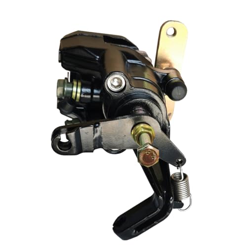 Rear Brake Caliper Assembly Compatible with Kawasaki ATV KFX400 KSF400 2003-2006 with Parking Brake Repl # 43080-S005 43080-S004