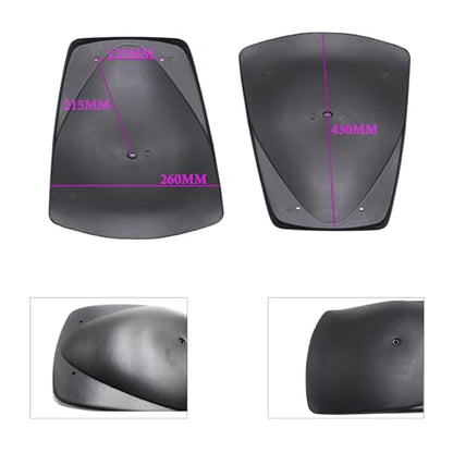 Go Kart Rear Mudguard Guard Fenders (2 Pack) for KD 150GKA-2 250GKA-2 250GKA-2Z