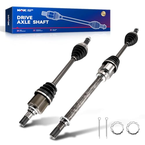 KAX CV Axle Front Driver and Passenger Side for Nissan Altima 2013-2018 - size: Front - 66-6417 66-6431