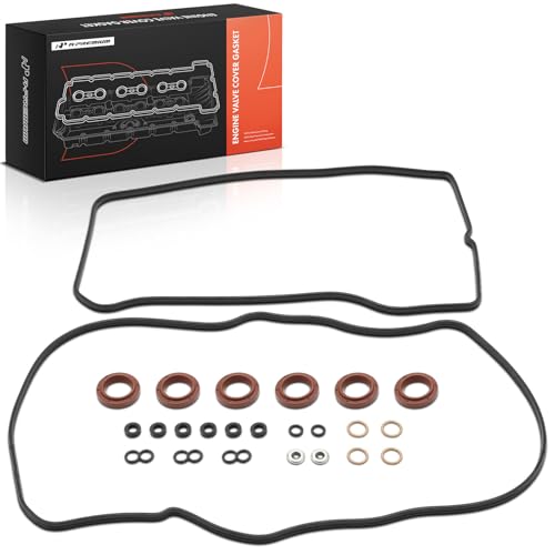 A-Premium Engine Valve Cover Gasket Set, for Oil or Gas Leak Repair