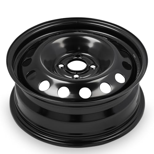 For 2018-2024 Nissan Kicks 16 Inch Painted Black Rim - OE Direct Replacement - Road Ready Car Wheel