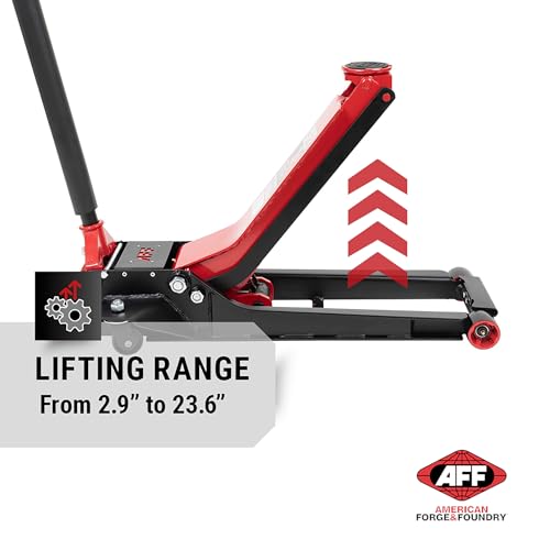 AFF 2 Ton Car Jack - Long Chassis Low Profile Manual Hydraulic - Super Duty - style: Long Chassis