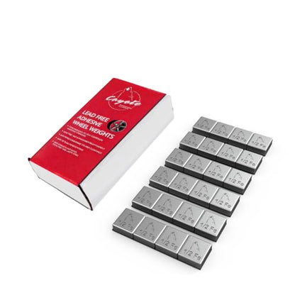 Wheel Accessories Parts 1/2 Oz. 0.50 Oz. Grey Low Profile Stick-On Adhesive EasyPeel Tape Wheel Balancing Weights 1.70 kgs 3.75 lb Box US Made Tape 120 Pcs per Box - size: 120 Pcs Silver, style: 1/2 Oz Segment