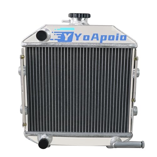 2 Row Aluminum Tractor Radiator for Ford Compact 1300 Capacity Engine SBA310100211, Full Performance Aluminium Radiators, Automotive Replacement Radiator