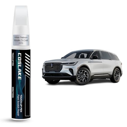 Touch Up Paint(White Platinum Metallic Tri-Coat(UG)) for LINCOLN - color: White Platinum Metallic Tri-Coat(UG) for 2025 Nautilus/2024 Nautilus