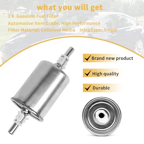 PF-2400 Gasoline Fuel Filter Fit for 1991-2006 GM Truck/Passenger
