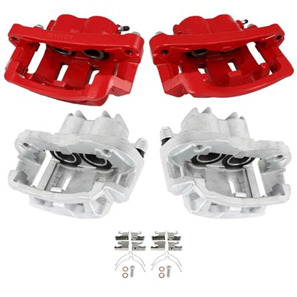 SCITOO Front & Rear Disc Brake Calipers 18-B4791 18-B4790 18-B4753 18-B4752 - size: Front & Rear[18-B4791&18-B4790&18-B4753&18-B4752]