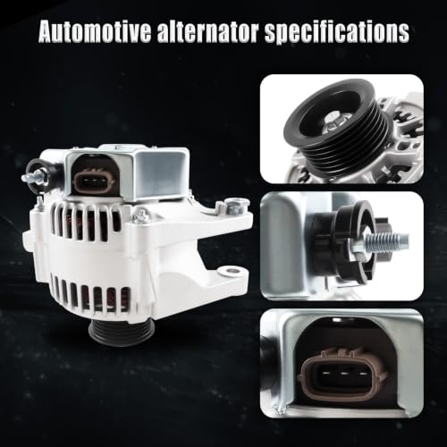 Alternator for 03-08 Toyota Corolla Matrix 1.8L, 00-05 Celica 1.8L 13878N - size: 2003-2008 Corolla 1.8L
