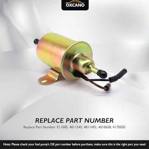 E11005 Electric Fuel Pump Compatible with Polaris Ranger - style: E11005