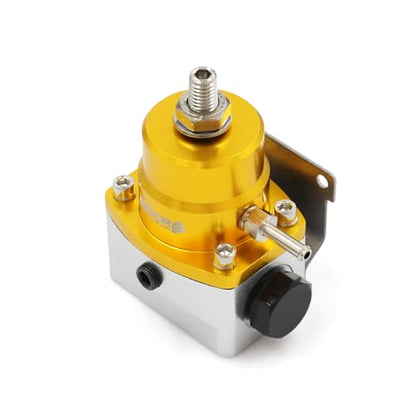 Universal EFI Fuel Pressure Regulator Kit with 0-160psi Fuel Pressure Gauge - color: GLOD