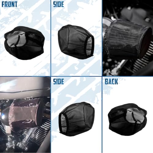 Air Cleaner Protective Cover Fit for Harley Touring Softail Dyna Sportster - size: 06