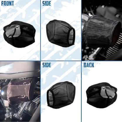 Air Cleaner Protective Cover Fit for Harley Touring Softail Dyna Sportster - size: 06