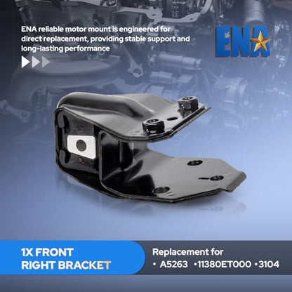 ENA Engine Motor and Trans Mount Set of 6 Compatible with Chevrolet 2006 2007 2008 2009 2010 2011 Impala 2006 2007 Monte Carlo 3.5L Replacement for A2818 A5372 A5372 A2906 A5263 A5263
