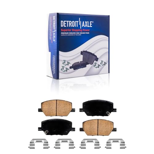 Detroit Axle - 8pc Brake Kit for Jeep 2015-2022 Renegade 2016-2020 500X - size: 8PR53084/KIT