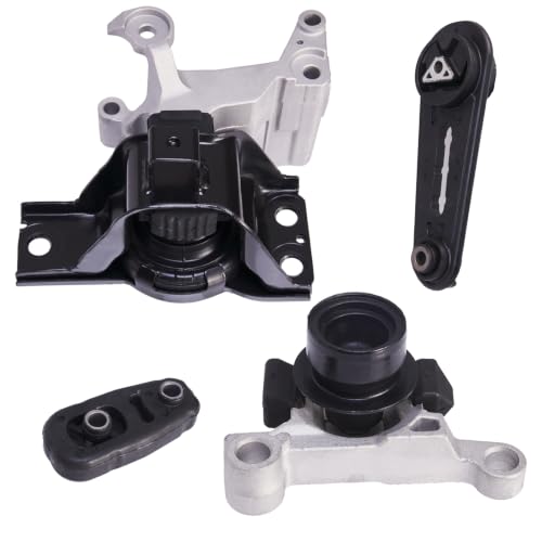 Engine Motor Transmission Mount Kits Compatible with Nissan Sentra 2.0L 2007 2008 2009 2010 2011 2012 4PCS Engine Trans Mount Replace A4318 A4345 A4348HY A4346 - size: Nissan sentra 2.0L 2007-2012