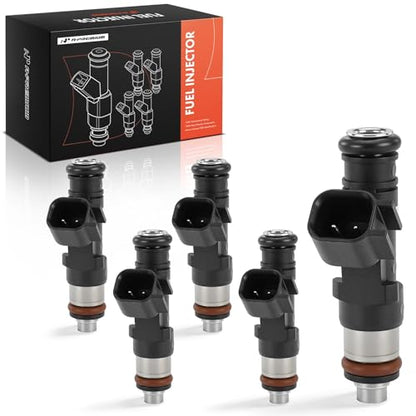A-Premium Set of 5 Fuel Injectors Compatible with Volvo