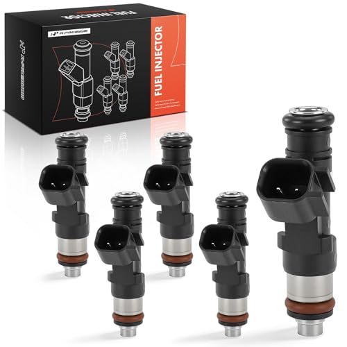 A-Premium Set of 5 Fuel Injectors Compatible with Volvo