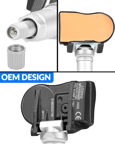 Pre-Programed Tire Pressure Sensor for:-Ford F150 2007 2008 - size: 6F2Z-1A189-A(4)
